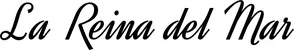 Produktbeispiel Schriftzug - La Reina del Mar