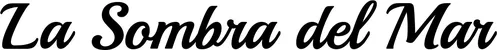 Produktbeispiel Schriftzug - La Sombra del Mar