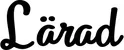 Produktbeispiel Schriftzug - Lärad