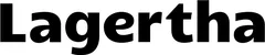 Produktbeispiel Schriftzug - Lagertha