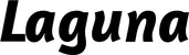 Produktbeispiel Schriftzug - Laguna