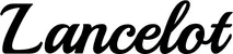 Produktbeispiel Schriftzug - Lancelot