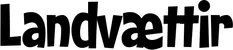 Produktbeispiel Schriftzug - Landvættir