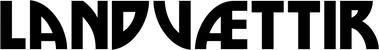 Produktbeispiel Schriftzug - Landvættir