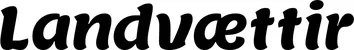 Produktbeispiel Schriftzug - Landvættir