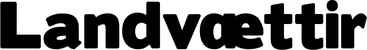 Produktbeispiel Schriftzug - Landvættir