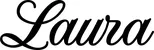 Produktbeispiel Schriftzug - Laura