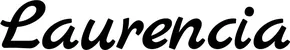 Produktbeispiel Schriftzug - Laurencia