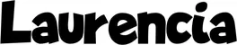 Produktbeispiel Schriftzug - Laurencia