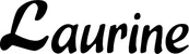 Produktbeispiel Schriftzug - Laurine