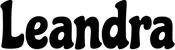 Produktbeispiel Schriftzug - Leandra