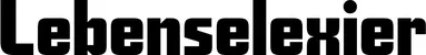 Produktbeispiel Schriftzug - Lebenselexier