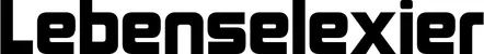 Produktbeispiel Schriftzug - Lebenselexier