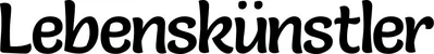 Produktbeispiel Schriftzug - Lebenskünstler