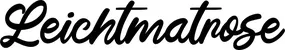 Produktbeispiel Schriftzug - Leichtmatrose