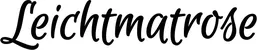 Produktbeispiel Schriftzug - Leichtmatrose