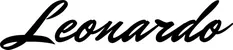 Produktbeispiel Schriftzug - Leonardo