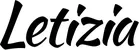 Produktbeispiel Schriftzug - Letizia