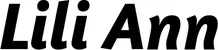 Produktbeispiel Schriftzug - Lili Ann