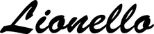Produktbeispiel Schriftzug - Lionello