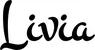 Produktbeispiel Schriftzug - Livia