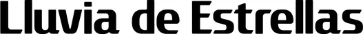 Produktbeispiel Schriftzug - Lluvia de Estrellas