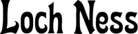 Produktbeispiel Schriftzug - Loch Ness