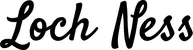 Produktbeispiel Schriftzug - Loch Ness