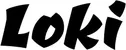 Produktbeispiel Schriftzug - Loki