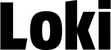 Produktbeispiel Schriftzug - Loki