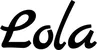 Produktbeispiel Schriftzug - Lola