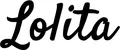 Produktbeispiel Schriftzug - Lolita