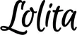 Produktbeispiel Schriftzug - Lolita