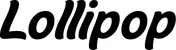 Produktbeispiel Schriftzug - Lollipop
