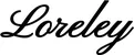 Produktbeispiel Schriftzug - Loreley