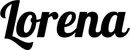 Produktbeispiel Schriftzug - Lorena