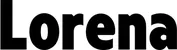 Produktbeispiel Schriftzug - Lorena