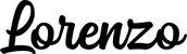 Produktbeispiel Schriftzug - Lorenzo