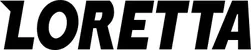 Produktbeispiel Schriftzug - Loretta