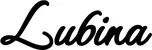 Produktbeispiel Schriftzug - Lubina