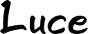 Produktbeispiel Schriftzug - Luce