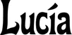 Produktbeispiel Schriftzug - Lucia