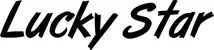 Produktbeispiel Schriftzug - Lucky Star