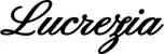 Produktbeispiel Schriftzug - Lucrezia