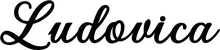 Produktbeispiel Schriftzug - Ludovica