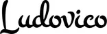 Produktbeispiel Schriftzug - Ludovico
