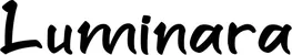 Produktbeispiel Schriftzug - Luminara