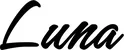 Produktbeispiel Schriftzug - Luna