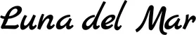 Produktbeispiel Schriftzug - Luna del Mar
