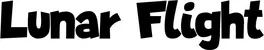 Produktbeispiel Schriftzug - Lunar Flight
